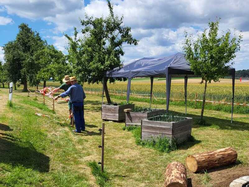 Erweiterung des Schulgartens